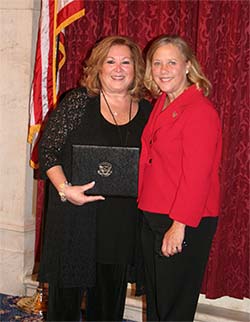 Joy Goldstein & Senator Gillibrand